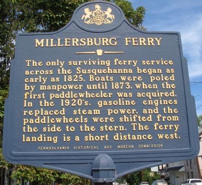 Millersburg Ferry Marker image. Click for full size.