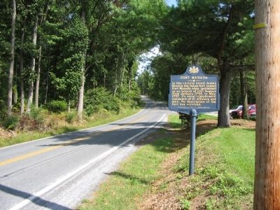 Fort Manada Marker image. Click for full size.