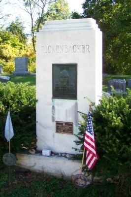 Eddie Rickenbacker Monument. Click for full size. Eddie Rickenbacker Monument image. Click for full size.