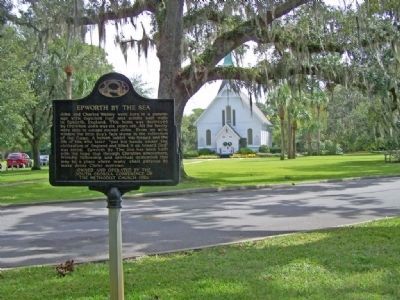 Epworth By The Sea Marker image. Click for full size.