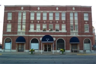 The John W. Alford Building and Marker. Click for full size. The John W. Alford Building and Marker image. Click for full size.
