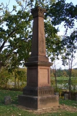 John Rarey Grave Marker in Groveport Cemetery image. Click for full size.