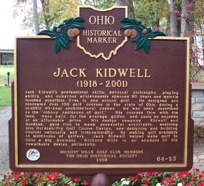 Jack Kidwell Marker</b>(reverse). Click for full size. Jack Kidwell Marker</b>(reverse) image. Click for full size.