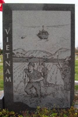 Vietnam War Engraving. Click for full size. Vietnam War Engraving image. Click for full size.