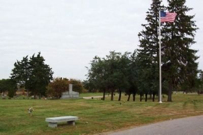 Sunset Cemetery All Veterans Memorial Marker image. Click for full size.