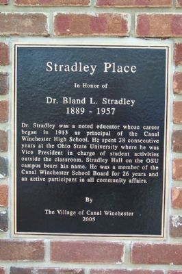 Stradley Place Marker image. Click for full size.