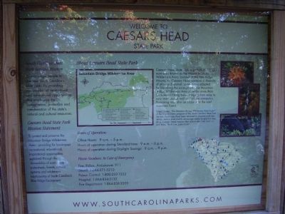 Caesars Head. Click for full size. Caesars Head image. Click for full size.