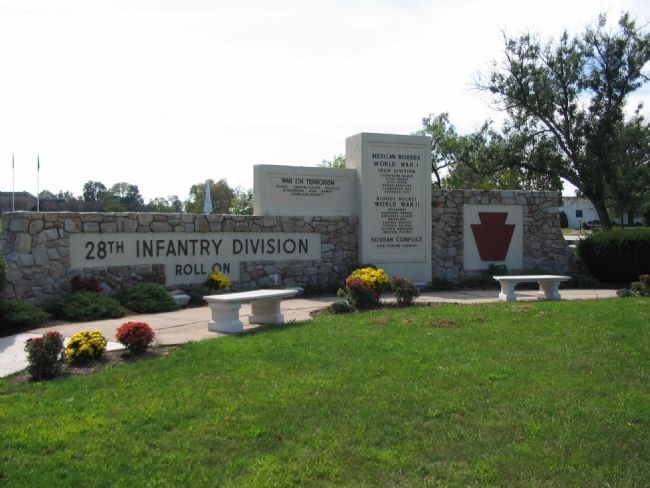 28th Division Memorial image. Click for full size.