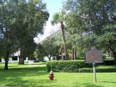 Epworth Pioneers Marker At Epworth-By-The-Sea, St. Simons Island image. Click for full size.