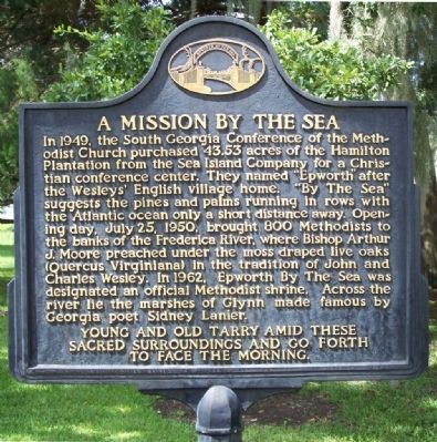 A Mission By The Sea Marker image. Click for full size.