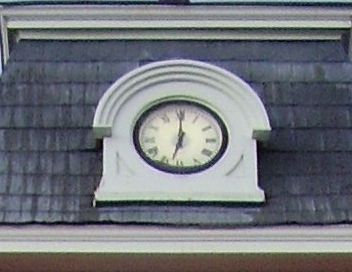 Court house clock. Click for full size. Court house clock image. Click for full size.