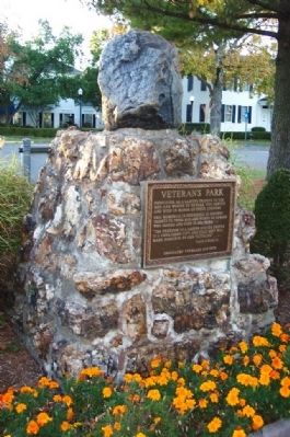 Veteran's Park Marker image. Click for full size.