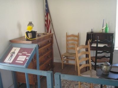 Inside Officers Quarters image. Click for full size.