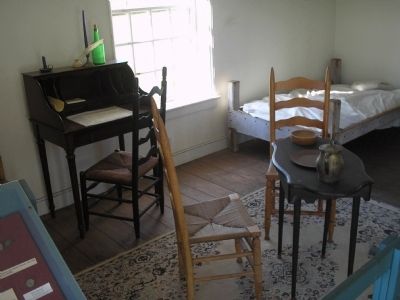 Inside Officers Quarters image. Click for full size.