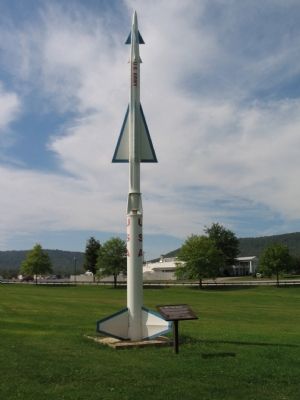 Nike "Ajax" Missile and Marker. Click for full size. Nike "Ajax" Missile and Marker image. Click for full size.