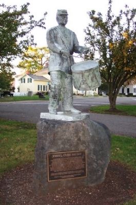 John L. Clem Statue and Marker image. Click for full size.