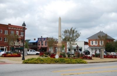Edgefield County Square. Click for full size. Edgefield County Square image. Click for full size.
