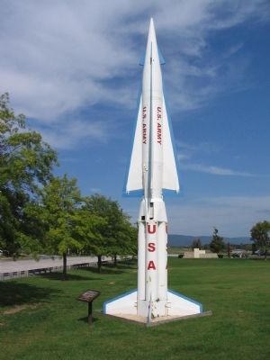 Nike "Hercules" Missile and Marker. Click for full size. Nike "Hercules" Missile and Marker image. Click for full size.
