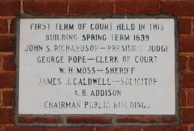 First Term of Court Marker image. Click for full size.