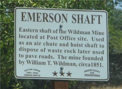 Emerson Shaft Marker image. Click for full size.