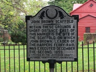 John Brown Scaffold Marker. Click for full size. John Brown Scaffold Marker image. Click for full size.