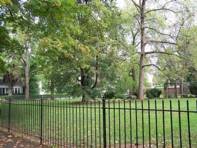 Lot where John Brown was hanged.. Click for full size. Lot where John Brown was hanged. image. Click for full size.