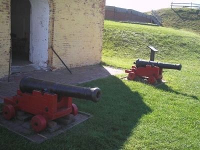Entrance to the Arsenal at Fort Mifflin image. Click for full size.