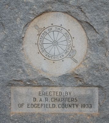 Governors and Lieutenant Governors from Edgefield Marker - Reverse image. Click for full size.