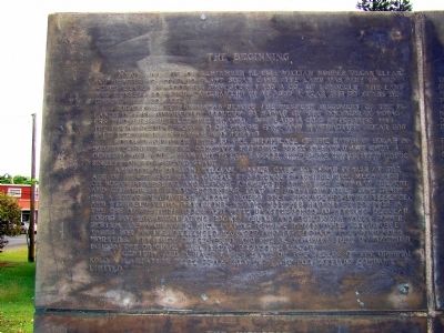The Sugar Monument – The Beginning image. Click for full size.