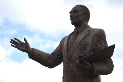J. Strom Thurmond Statue Detail. Click for full size. J. Strom Thurmond Statue Detail image. Click for full size.