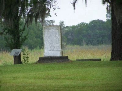 To The Soldiers Of Fort King George Marker image. Click for full size.