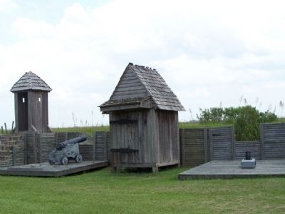 Fort King George image. Click for full size.