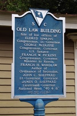 Old Law Building Marker image. Click for full size.