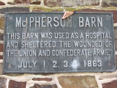 McPherson Barn Marker image. Click for full size.