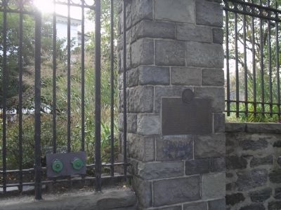 Marker on Jumel Terrace. Click for full size. Marker on Jumel Terrace image. Click for full size.