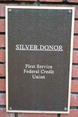 Silver Donor Marker image. Click for full size.