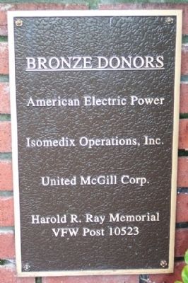 Bronze Donor Marker image. Click for full size.