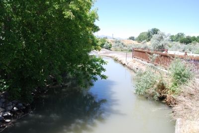 North Jordan Canal. Click for full size. North Jordan Canal image. Click for full size.