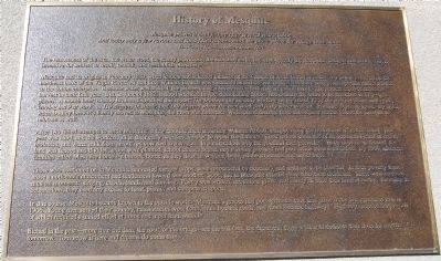 History of Mesquite Marker image. Click for full size.