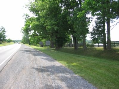 Two Markers near Atoka, Virginia. Click for full size. Two Markers near Atoka, Virginia image. Click for full size.