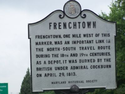 Frenchtown Marker. Click for full size. Frenchtown Marker image. Click for full size.