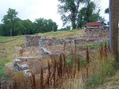 Ruins of furnace. Click for full size. Ruins of furnace image. Click for full size.