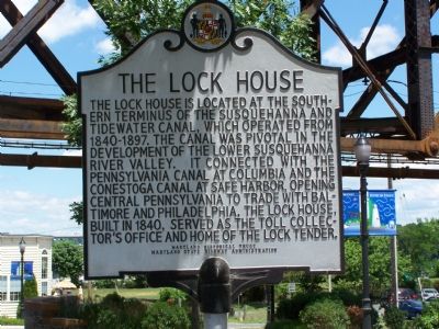 The Lock House Marker image. Click for full size.