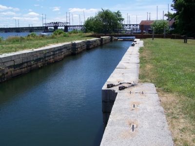 Restored lock of Susquehanna and Tidewater Canal at Havre de Grace. Click for full size. Restored lock of Susquehanna and Tidewater Canal at Havre de Grace image. Click for full size.