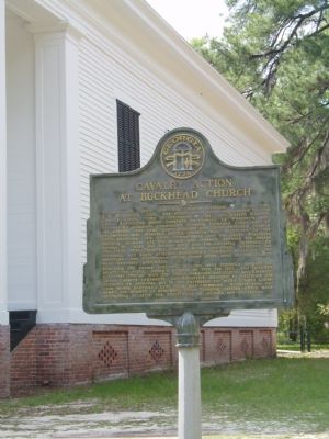 Battle of Buckhead Church image. Click for full size.