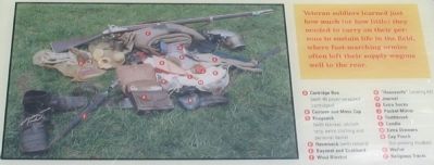 Details of Soldier's Pack and Field Gear image. Click for full size.