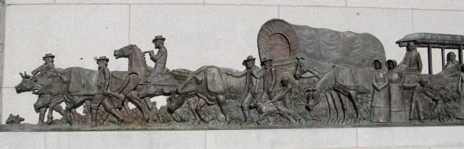 Wagon train detail image. Click for full size.