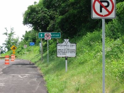 Rappahannock County/Page County Marker. Click for full size. Rappahannock County/Page County Marker image. Click for full size.