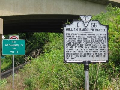 William Randolph Barbee Marker image. Click for full size.