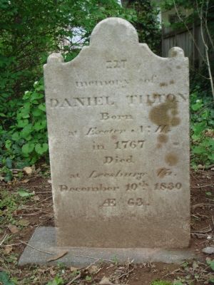In Memory of Daniel Tilton image. Click for full size.